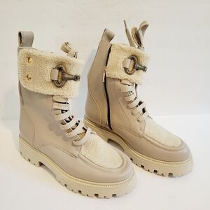 NEW Ron White Frieda Lamb Boots Women , Size 8.5